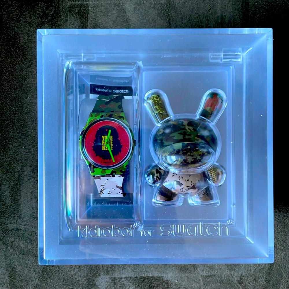 Kid robot x swatch